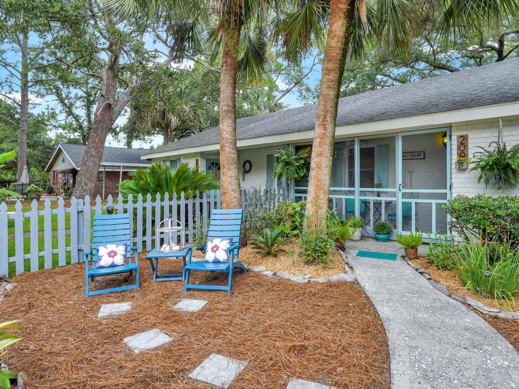 Salt Palms Cottage Tybee Island Eksteriør billede